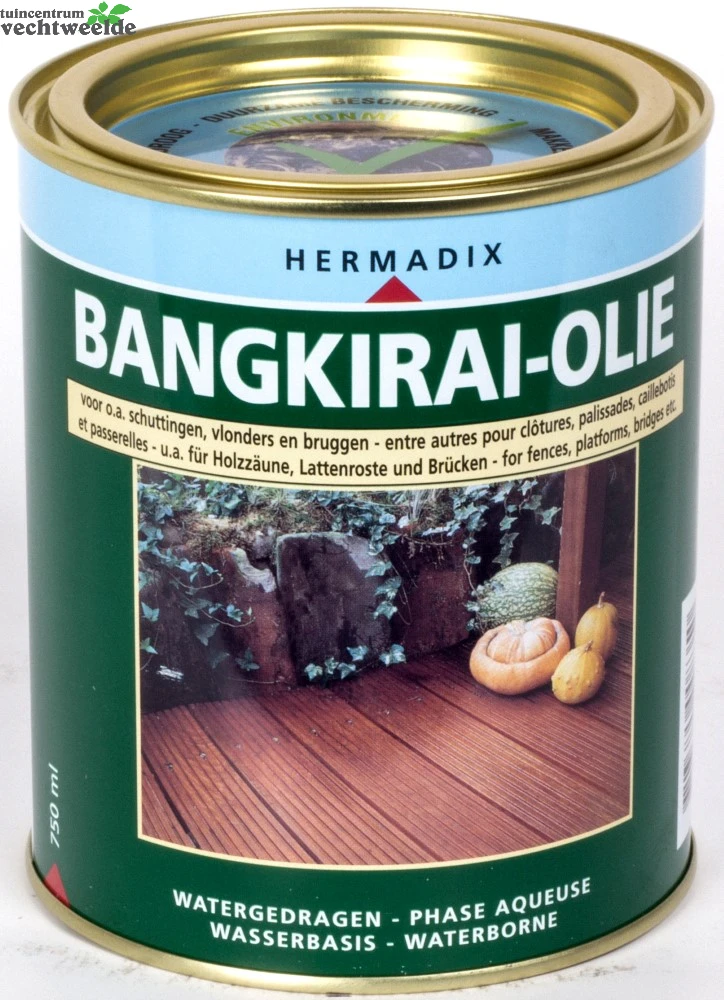 Bangkirai-olie 750ml 4 Bangkirai-olie 750ml - Afbeelding 2