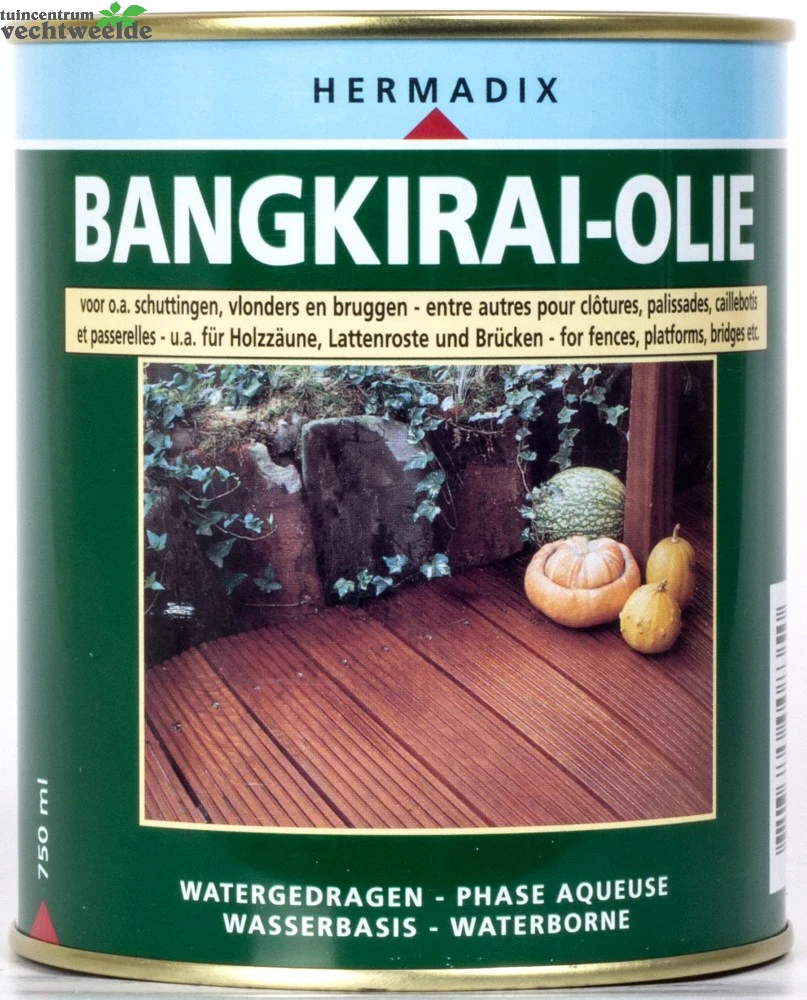 Bangkirai-olie 750ml 3 Bangkirai-olie 750ml