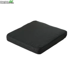 Madison Loungekussen Luxe L60b60 Rib Zwart