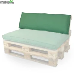 Unique Living Palletkussen Luana L40b120 Hedgegrn