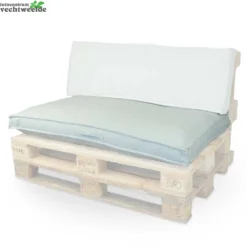 Unique Living Palletkussen Luana L80b120cm Pebble