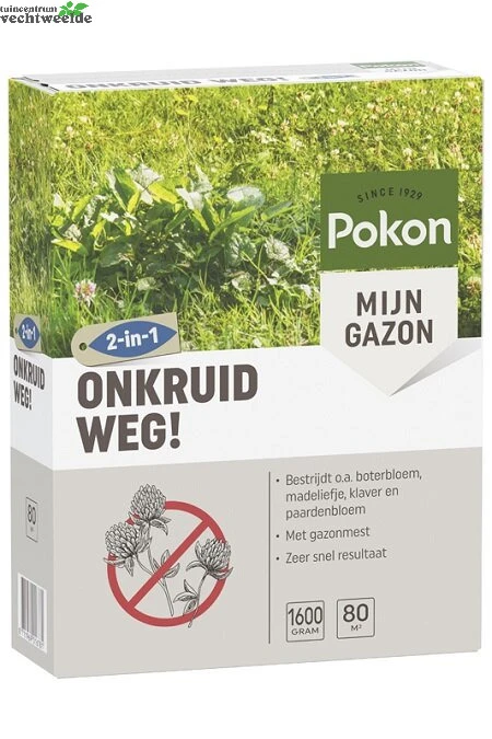 Pokon Onkruid Weg! 80 M2 1600 Gram 3 Pokon Onkruid Weg! 80 M2 1600 Gram
