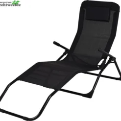 SIESTA LOUNGER ZWART