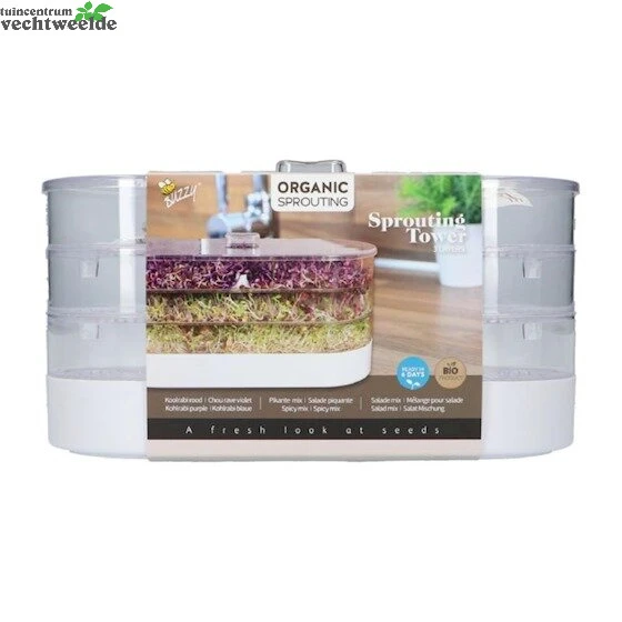 Sprouting Tower 4-laags 4 Sprouting Tower 4-laags - Afbeelding 2