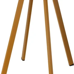 TAFEL 40XH49CM MOSTERD GEEL