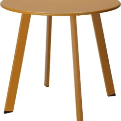 TAFEL 50XH45CM MOSTERD GEEL