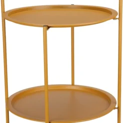 TAFEL 50XH66CM MOSTERD GEEL