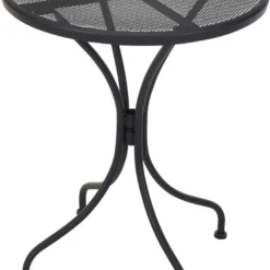 TAFEL ROND DONKERGRIJS