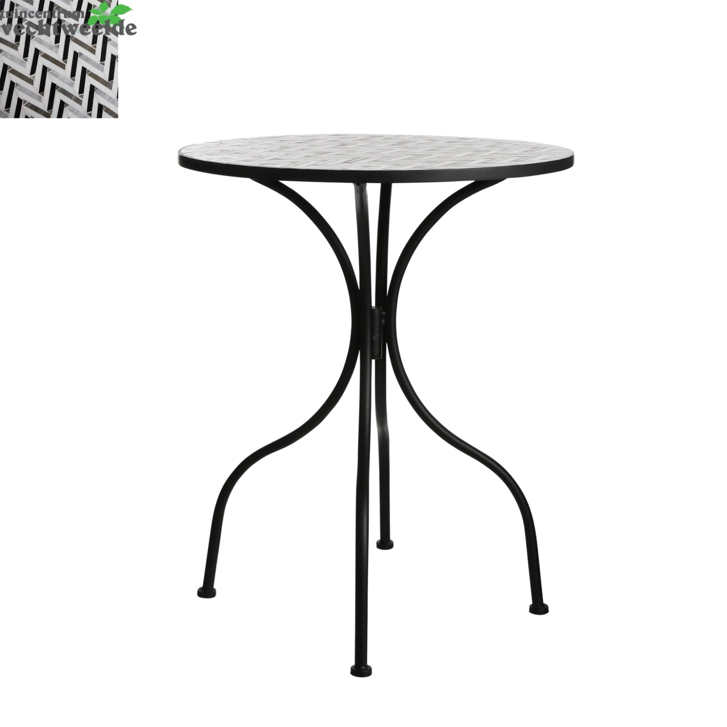 Tafel Verano Dia61 H76 CM Zwart 3 Tafel Verano Dia61 H76 CM Zwart