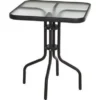 TAFEL VIERKANT 60CM MET GLASPLAAT ZWART -Goedkope Tuin Prachtig Winkel tafel vierkant 60cm met glasplaat zwart 650x393 62078fcca100e l