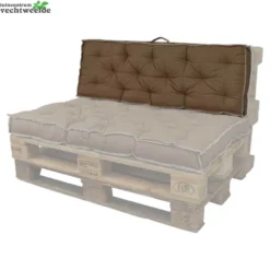 Unique Living Zitkussen Scandic L40b120cm Coconut